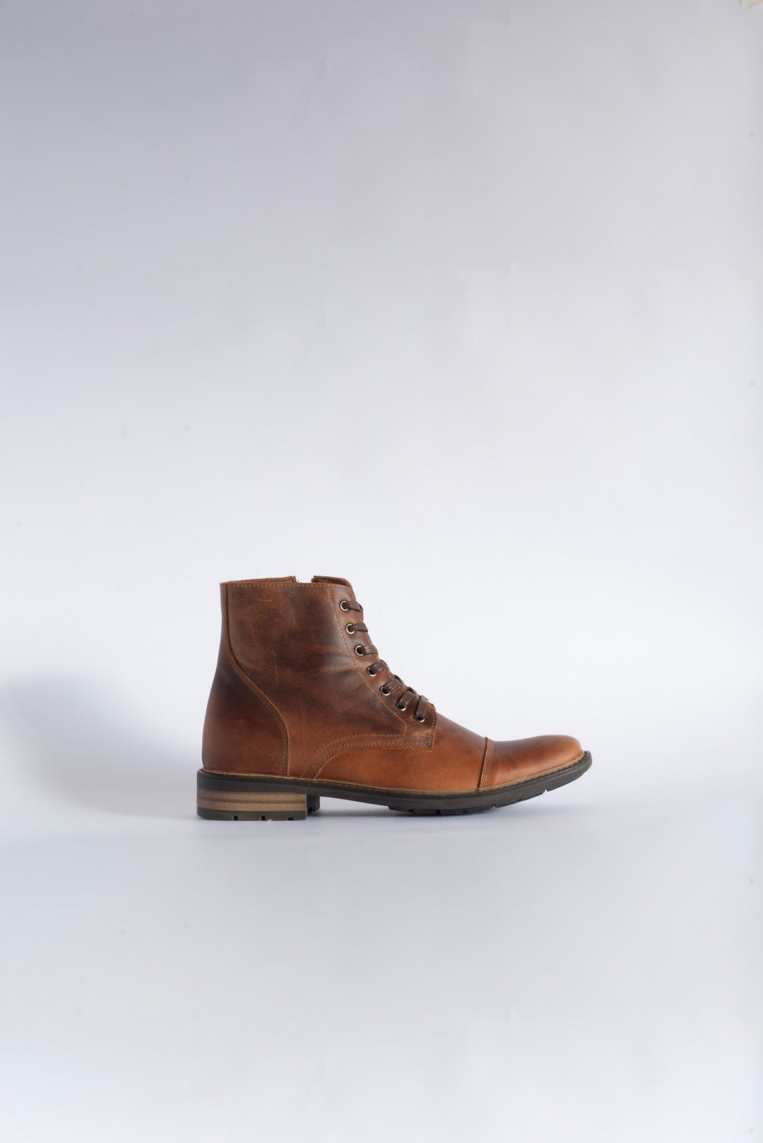 Botas en cuero para hombre