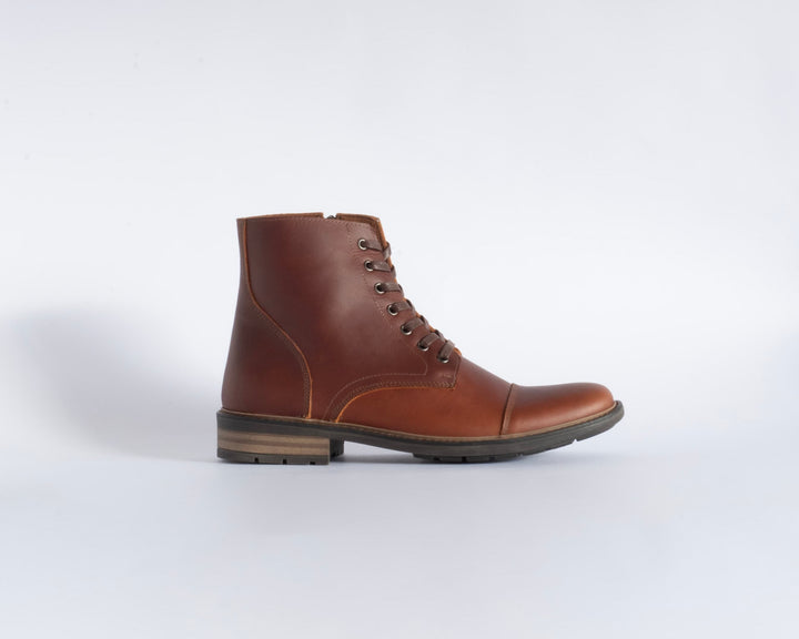 Botas y zapatos en cuero para hombre