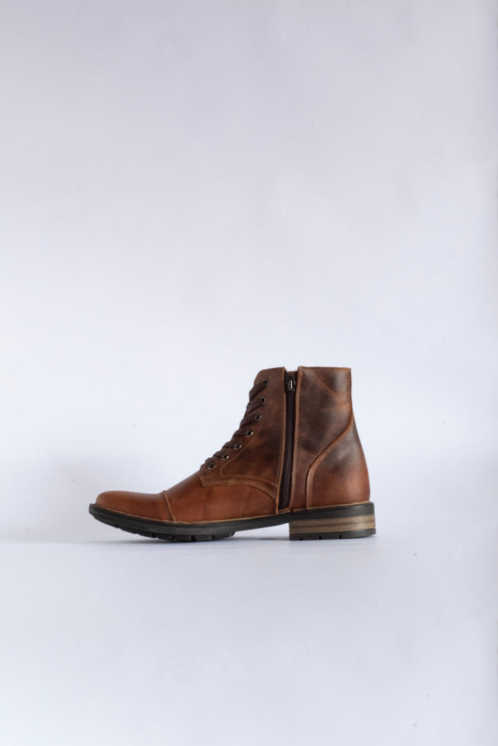 Botas en cuero para hombre