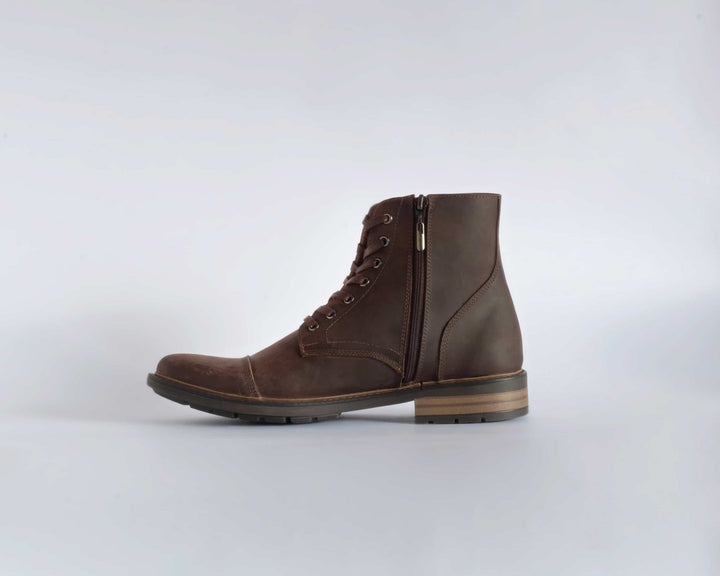 Botas en cuero para hombre